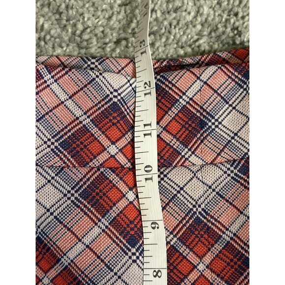 New Vtg 60's H Bar C Western Ladies Pants Plaid Polyester Flare Leg M - Picture 11 of 11